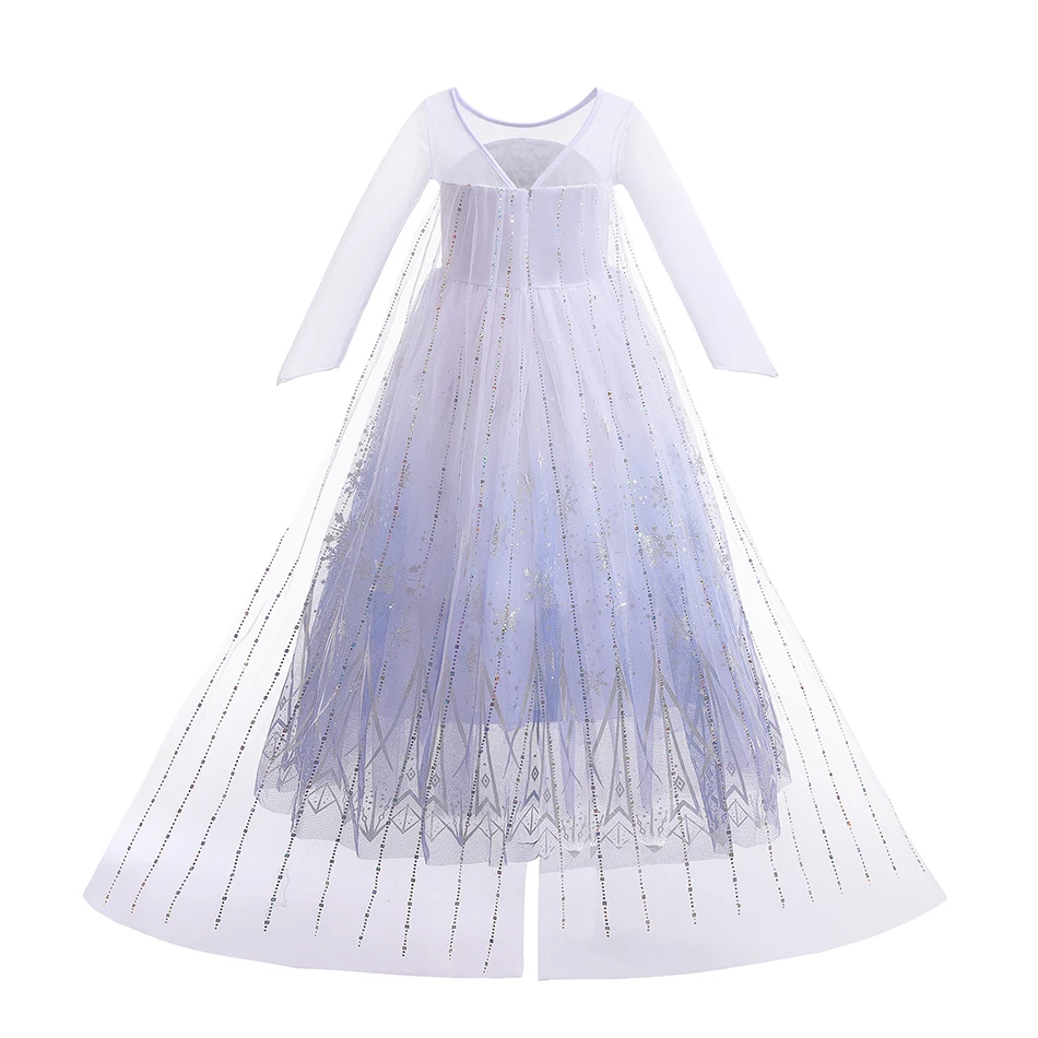 Vestido Da Elsa Fantasia Frozen 2 Princesa Infantil M6 Vestido Da Elsa Fantasia Frozen 2 Princesa Infantil M6